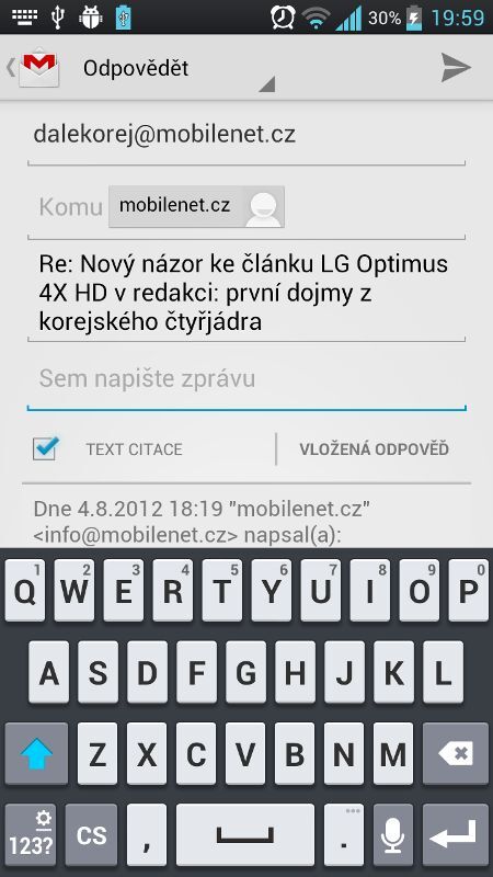 LG Optimus 4X HD
