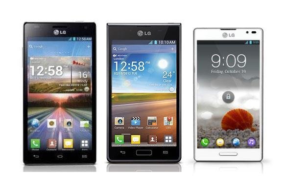 LG Optimus 4X HD, L7 a L9