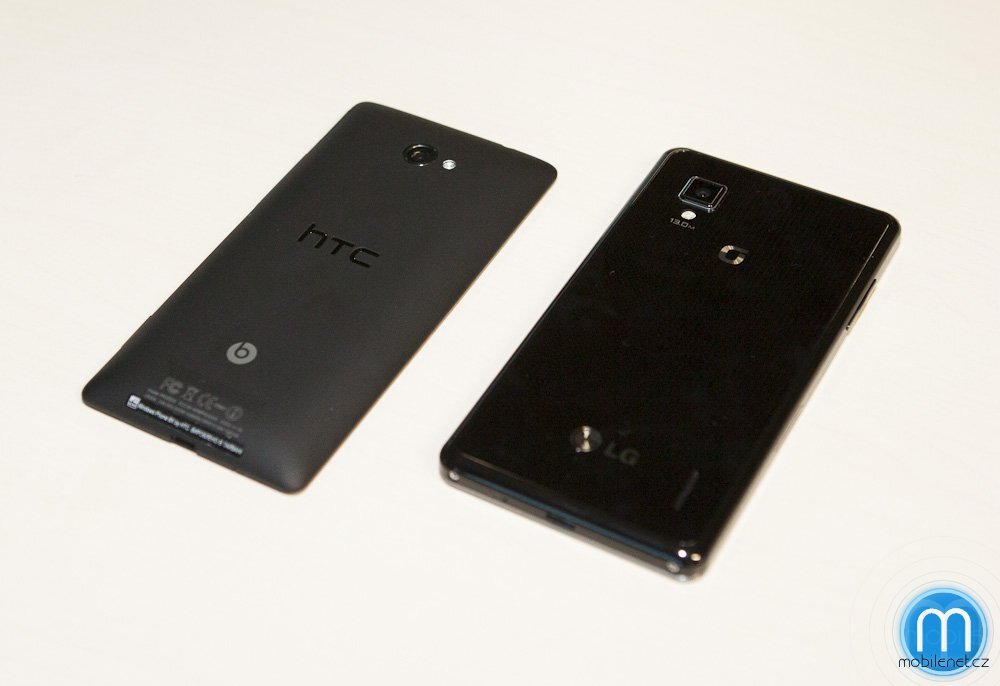 LG Optimus G vs. HTC 8X