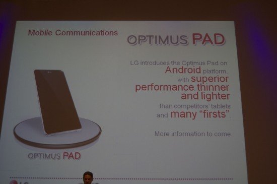 LG Optimus Pad