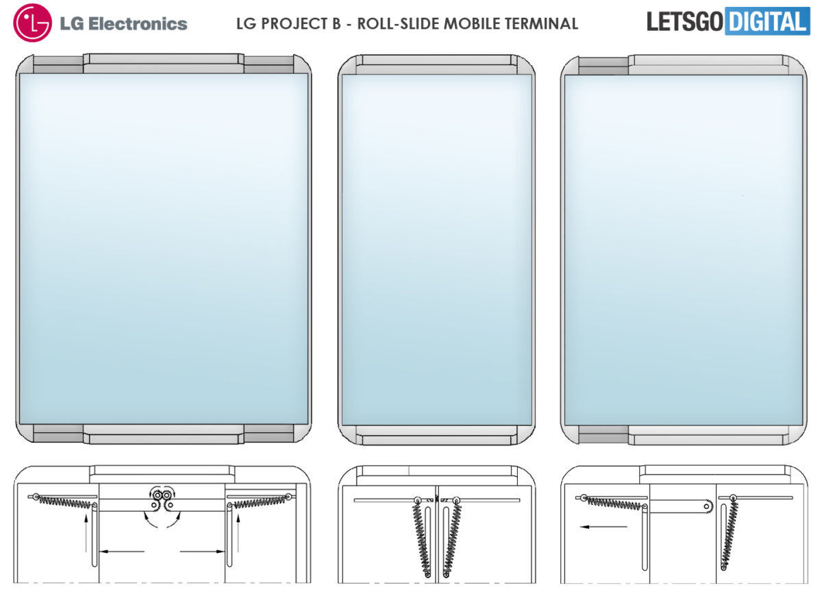 LG prototyp smartphone s rolovacím displejem