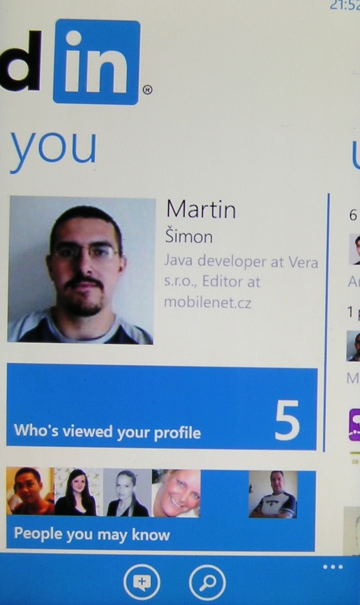 LinkedIn pro Windows Phone