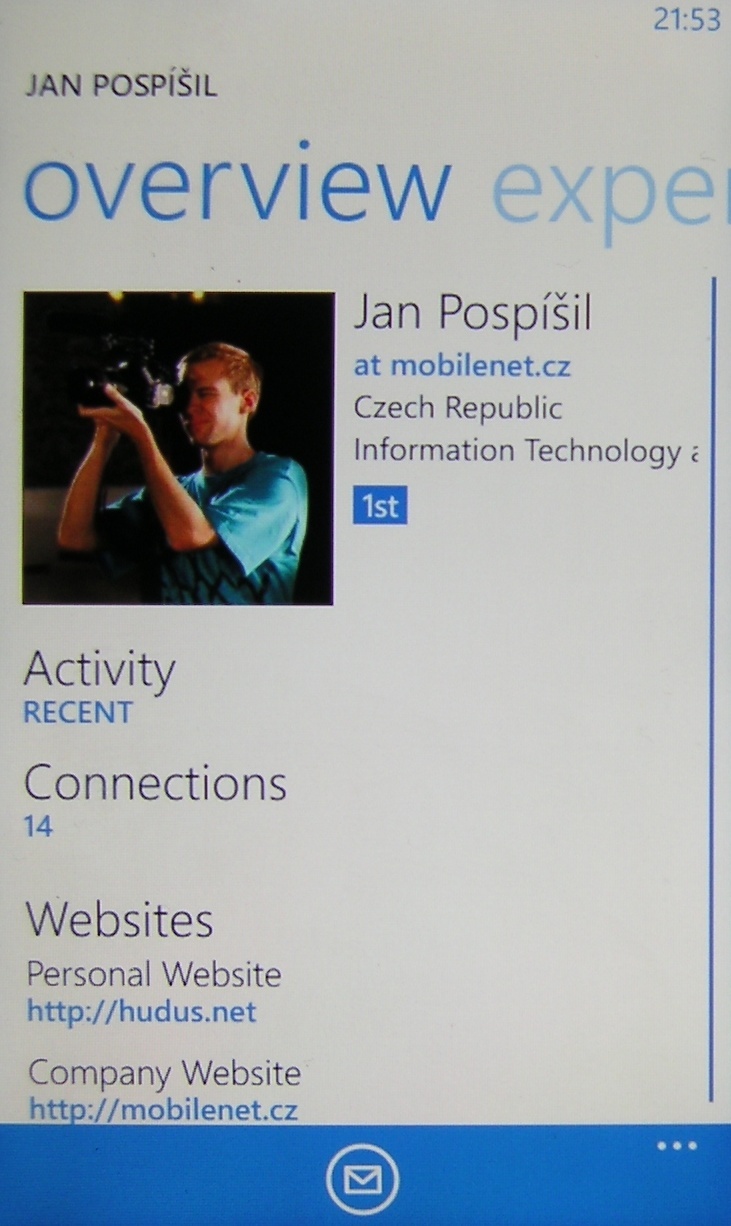 LinkedIn pro Windows Phone