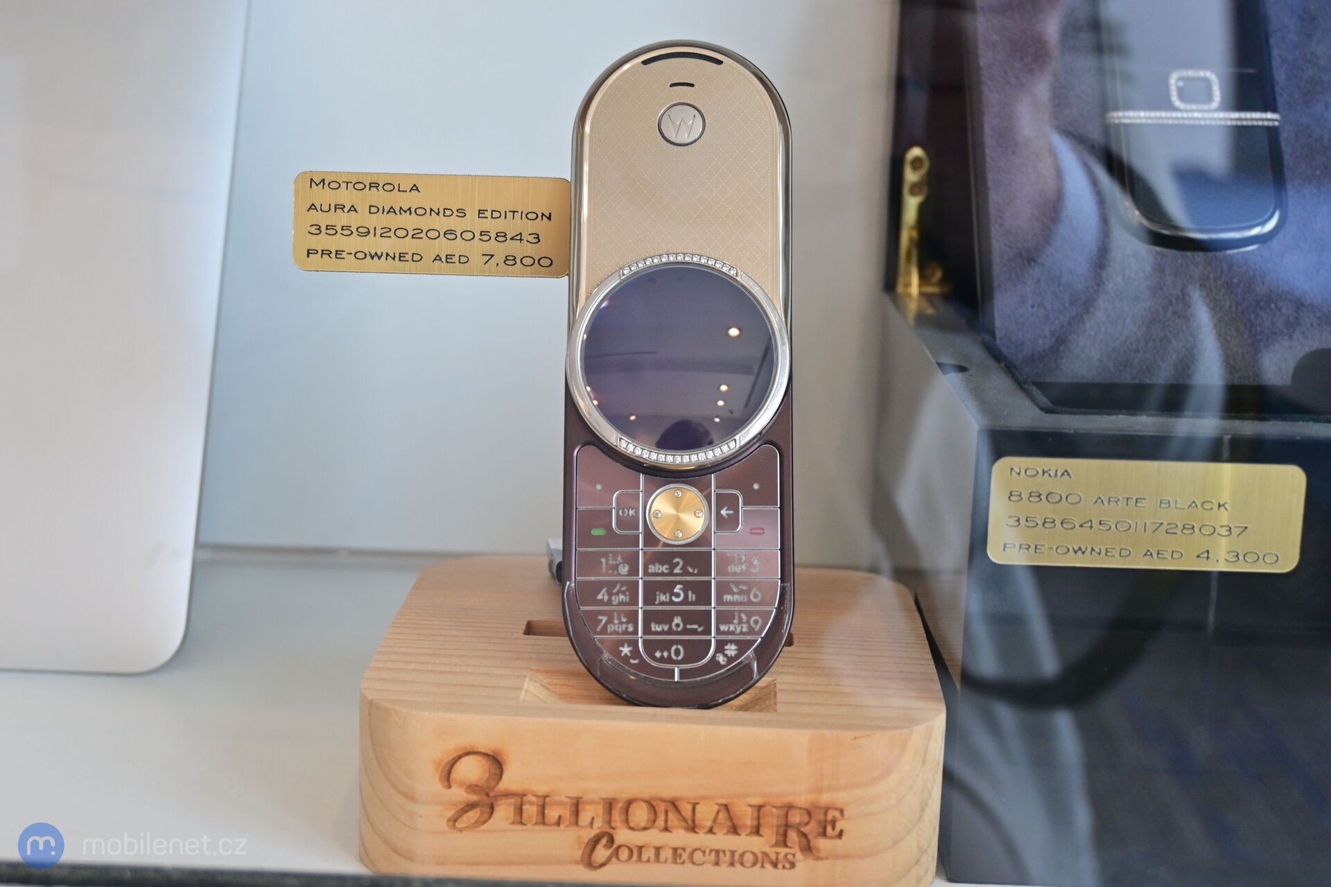 Luxusní telefony v Dubaji