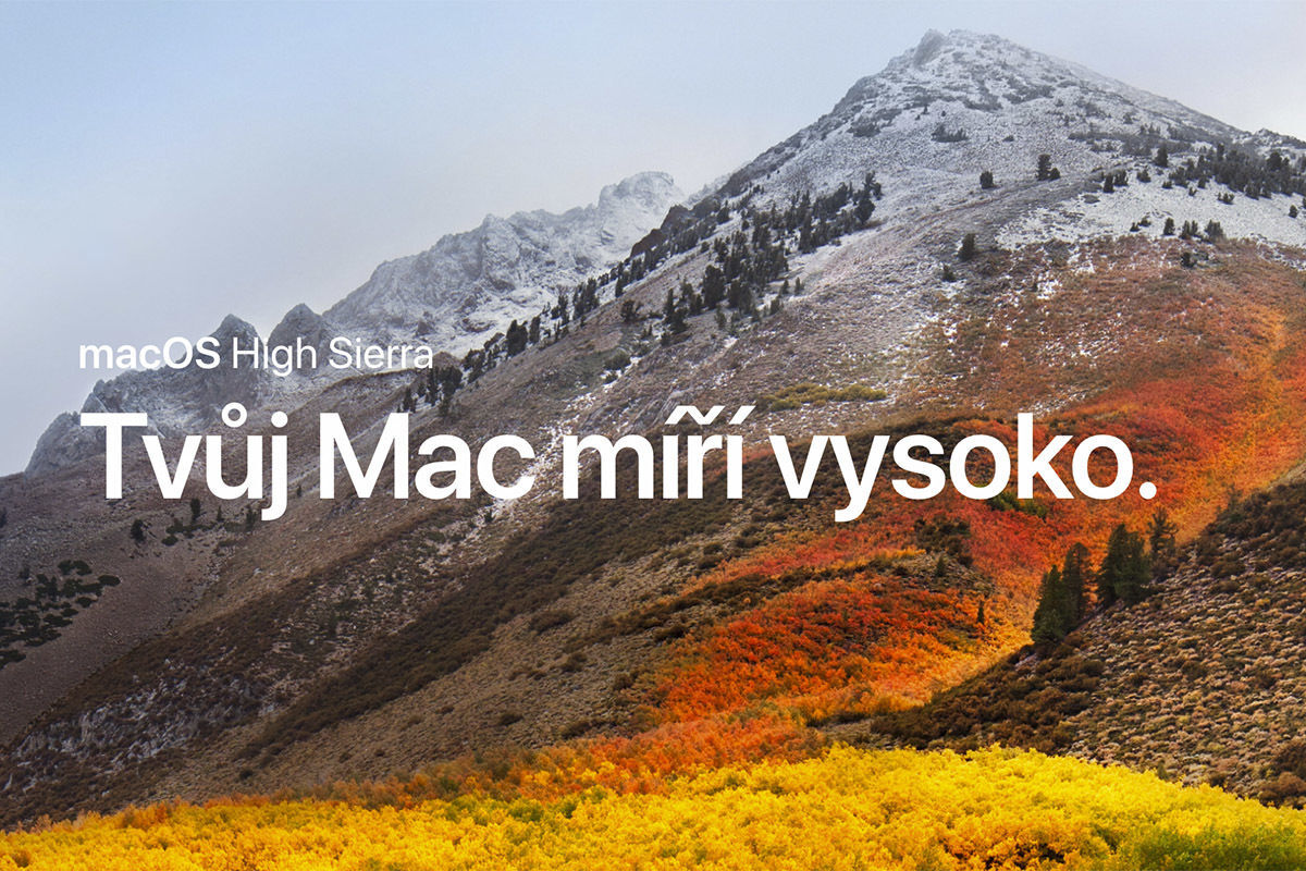 mac os high sierra
