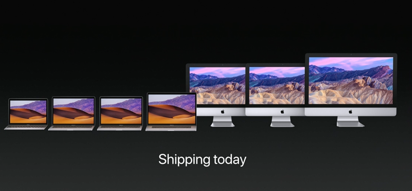 MacBook, MacBook Pro, iMac