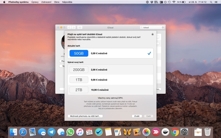 macOS Sierra – iCloud Storage