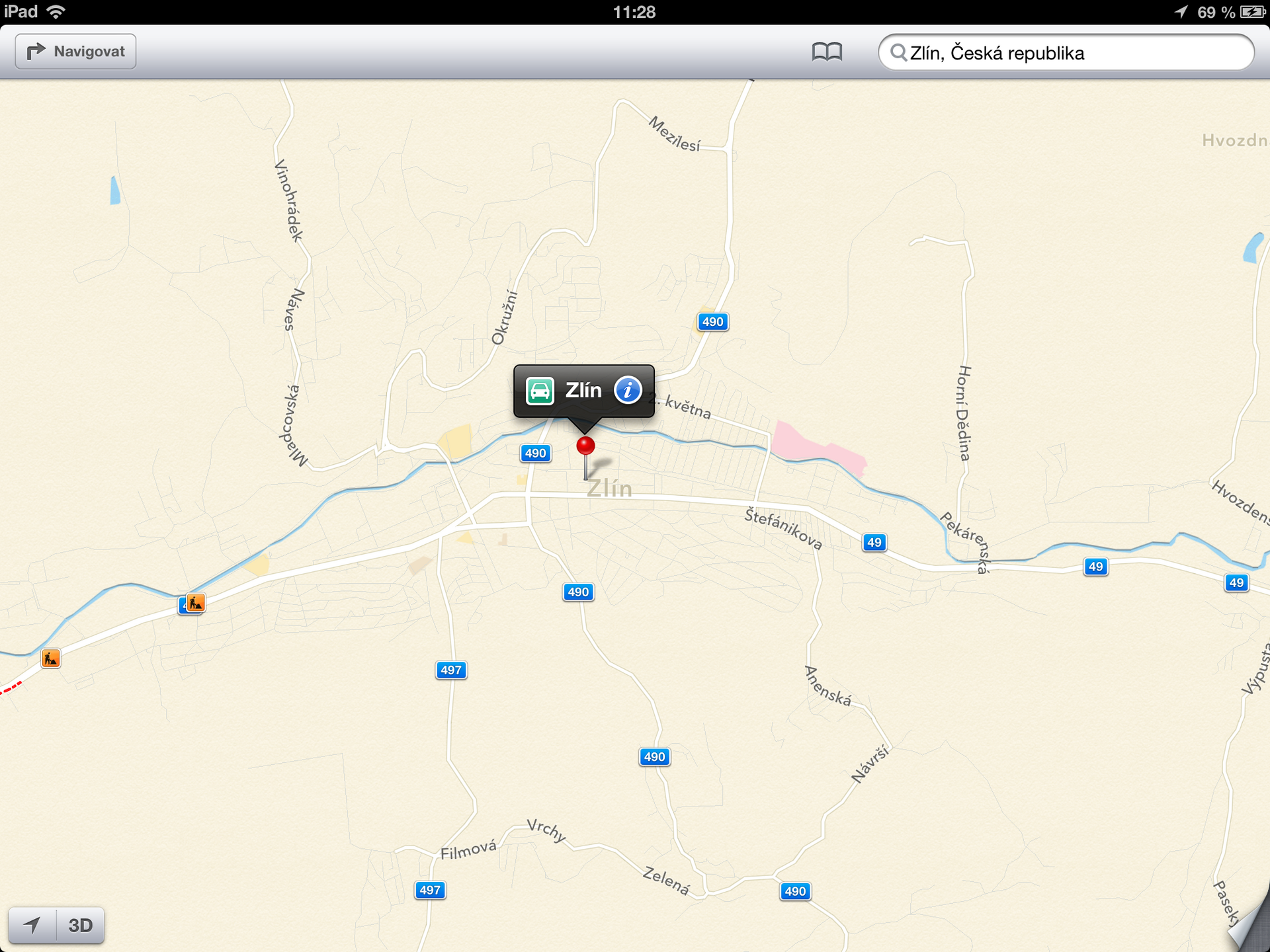 Mapy iOS 6