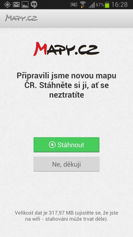 Mapy.cz - betaverze nové aplikace