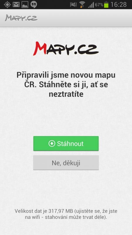 Mapy.cz - betaverze nové aplikace