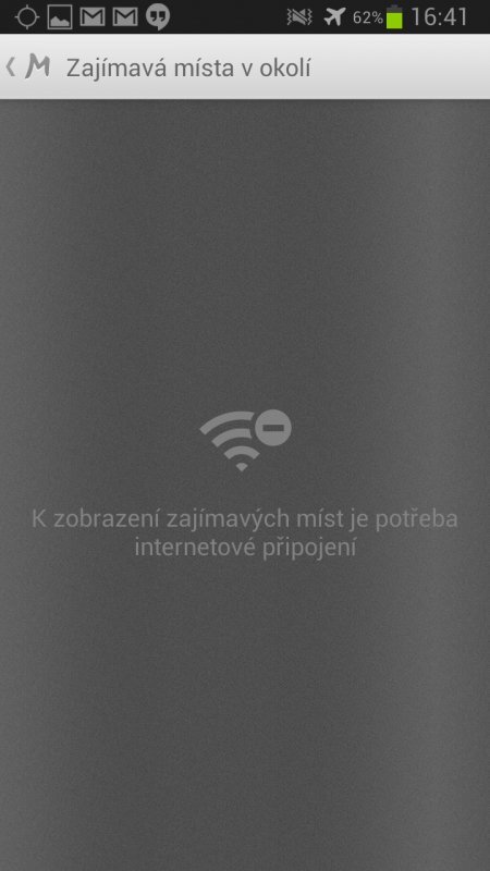 Mapy.cz - betaverze nové aplikace