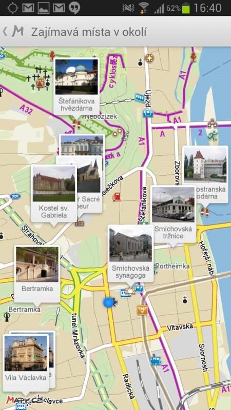 Mapy.cz - betaverze nové aplikace