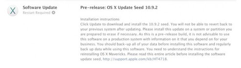 mavericks 10.9.2