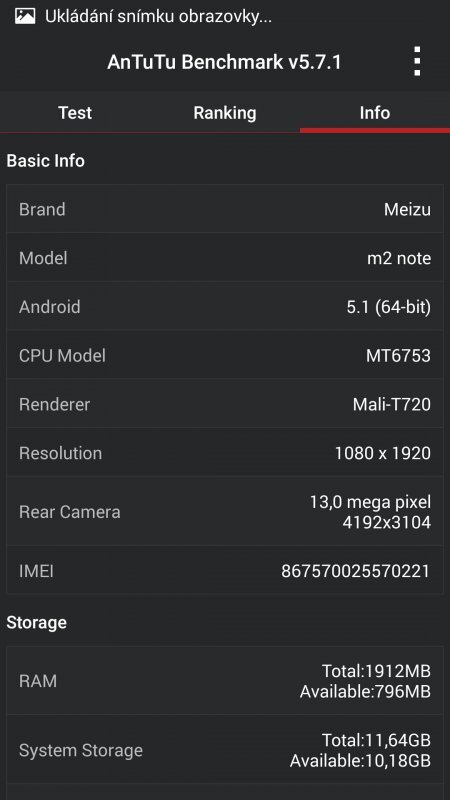 Meizu m2 note