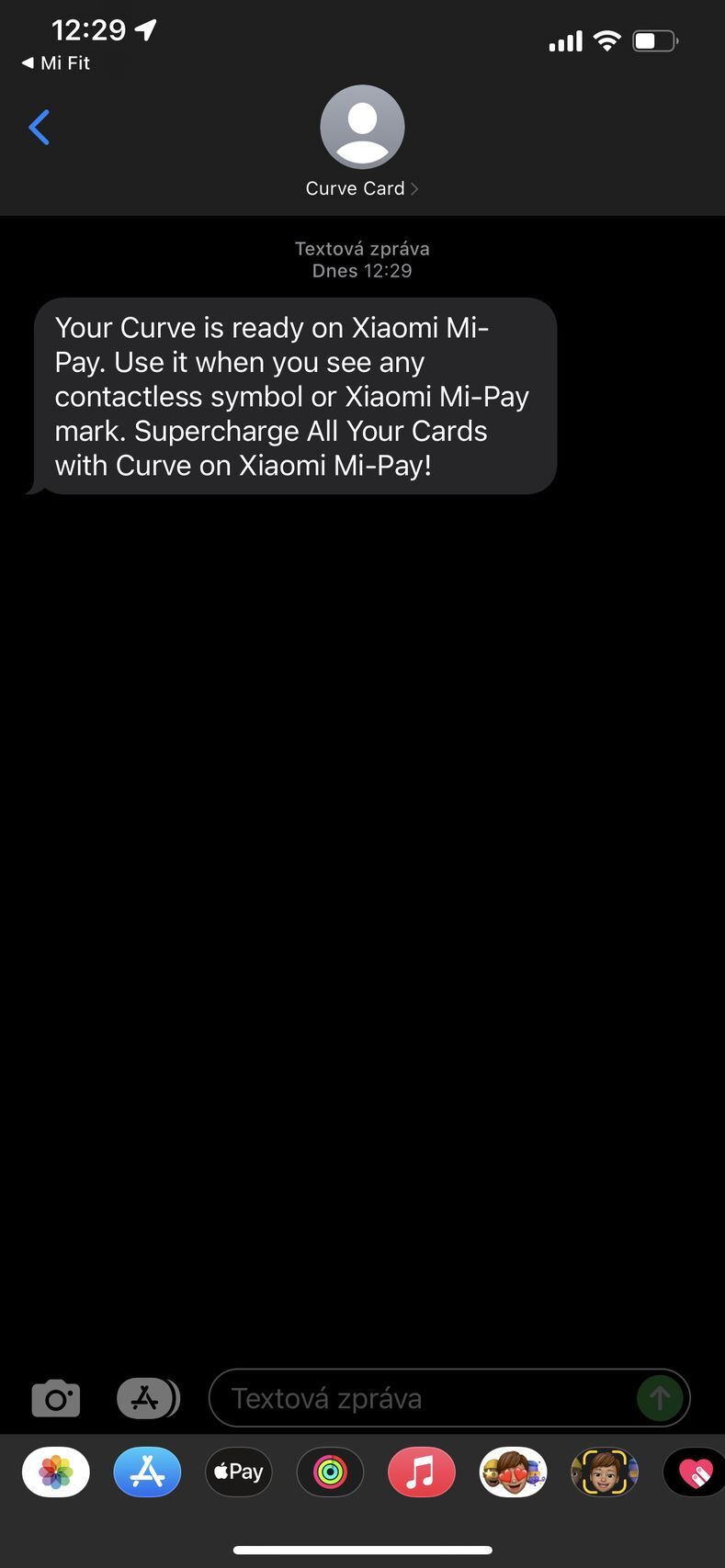 Mi Smart Band 6 NFC - nastavení Xiaomi Mi Pay