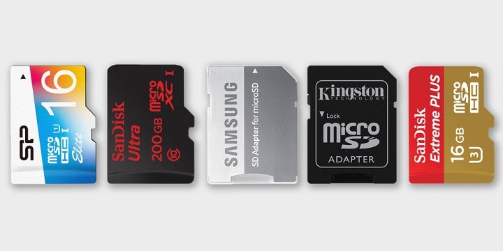 microSD karty