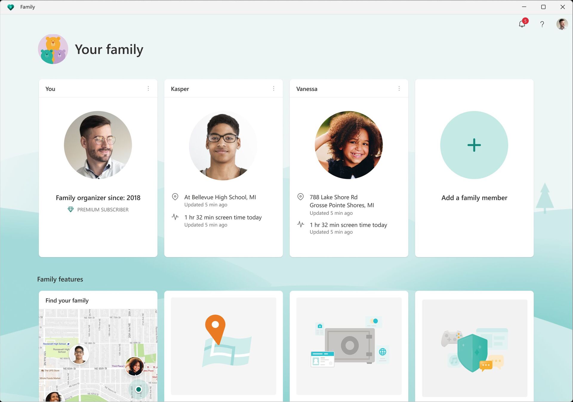 Microsoft Family App