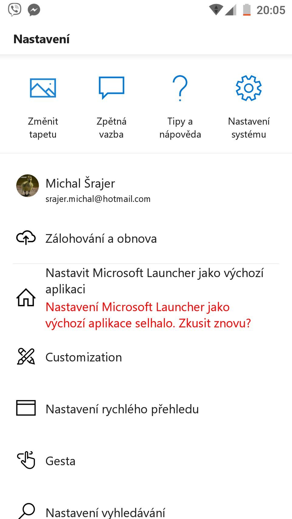 Microsoft Launcher