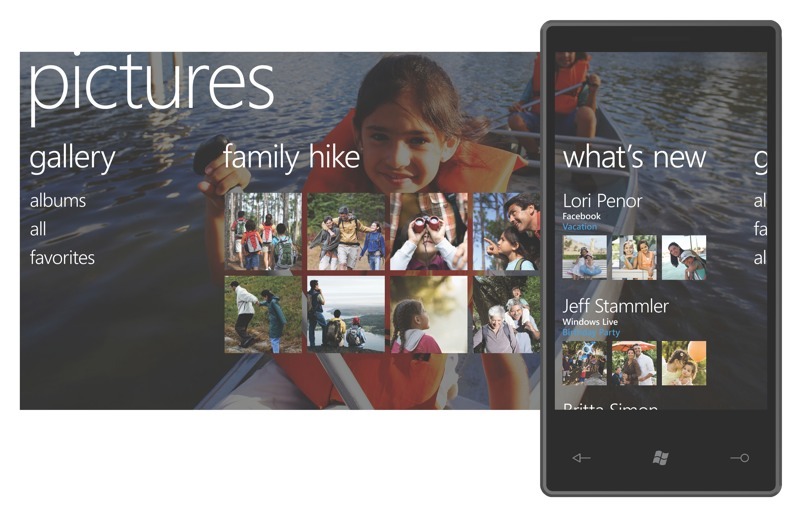 Microsoft představil Windows Phone 7: podívejte se, jak vypadá