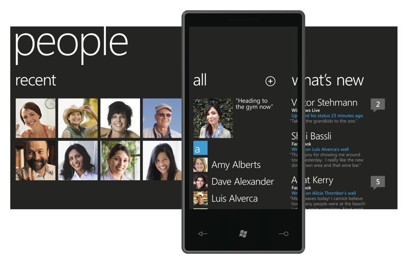 Microsoft představil Windows Phone 7: podívejte se, jak vypadá