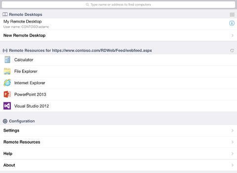 Microsoft Remote Desktop