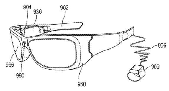 Microsoft smart Glass patent