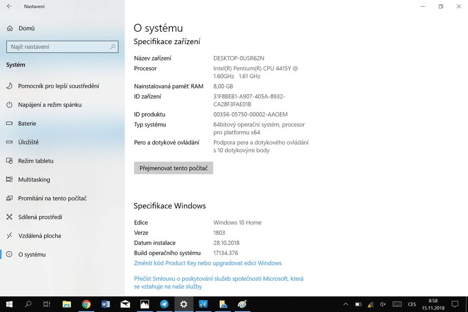 Microsoft Surface Go software