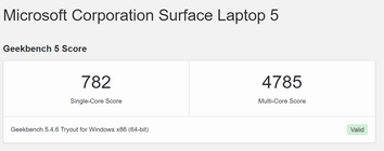 Microsoft Surface Laptop 5