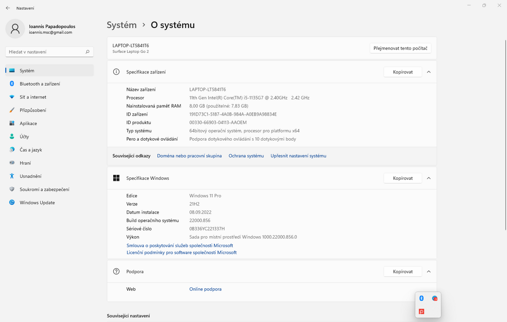 Microsoft Surface Laptop Go 2