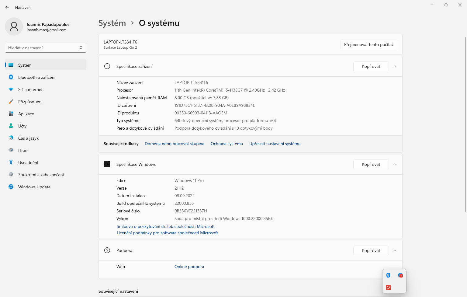 Microsoft Surface Laptop Go 2