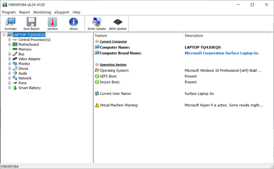 Microsoft Surface Laptop Go
