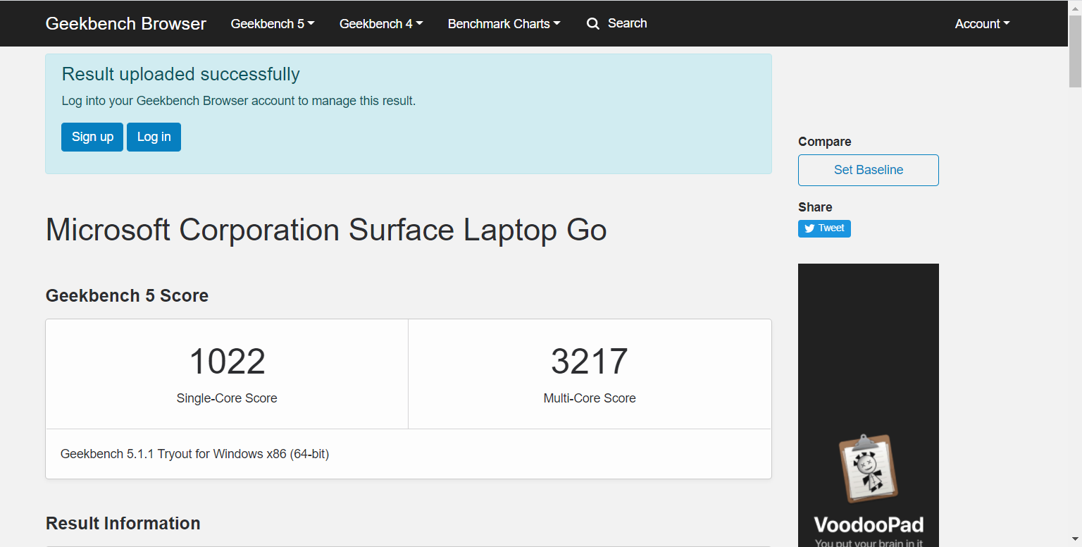 Microsoft Surface Laptop Go