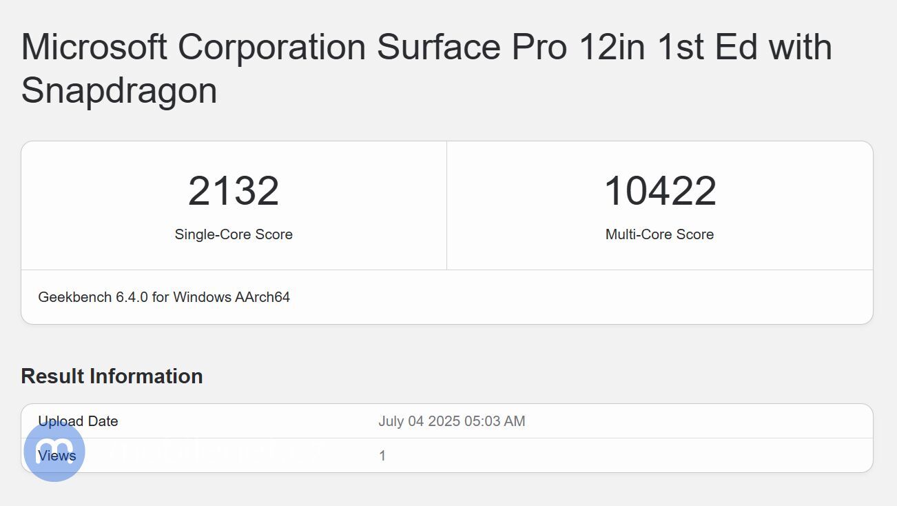 Microsoft Surface Pro 12\"