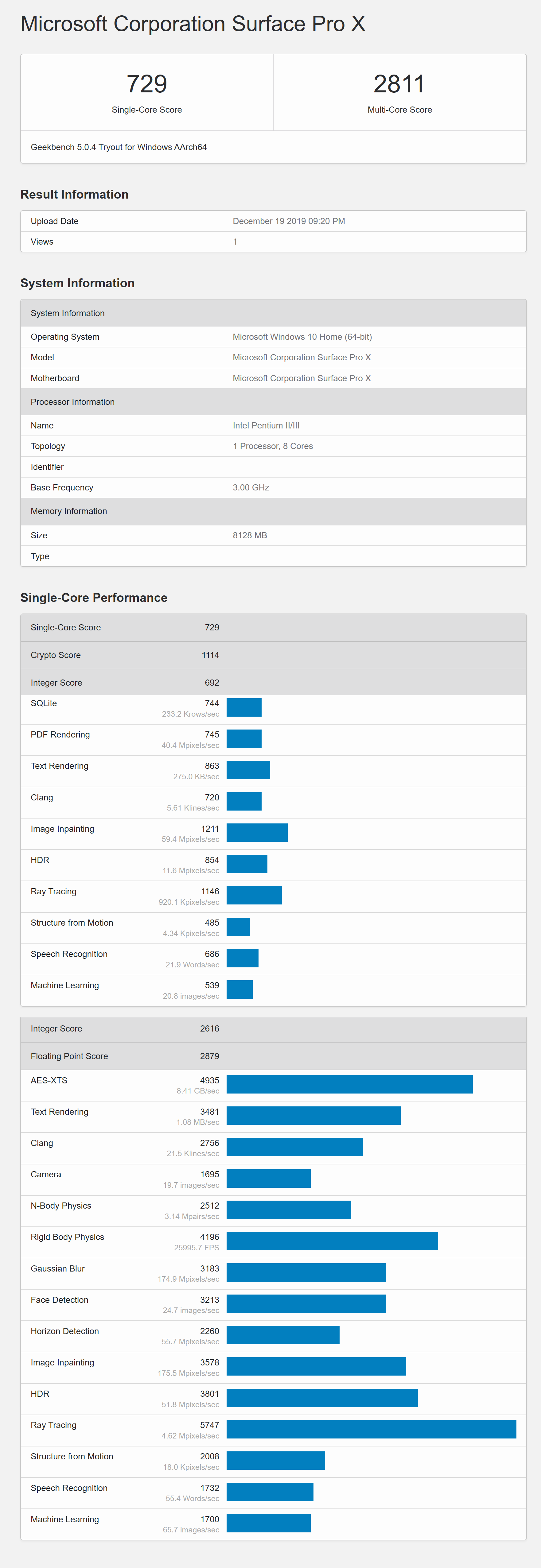 Microsoft Surface Pro X