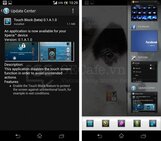 Miniaplikace Touch Block