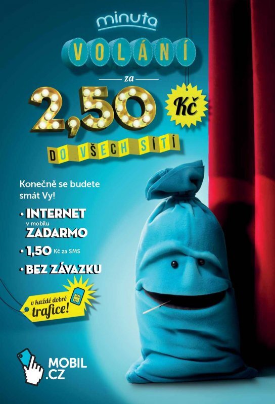 Mobil.cz - reklamní poster