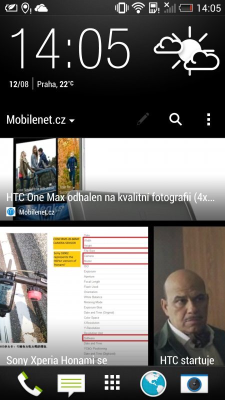 mobilenet.cz v BlinkFeedu