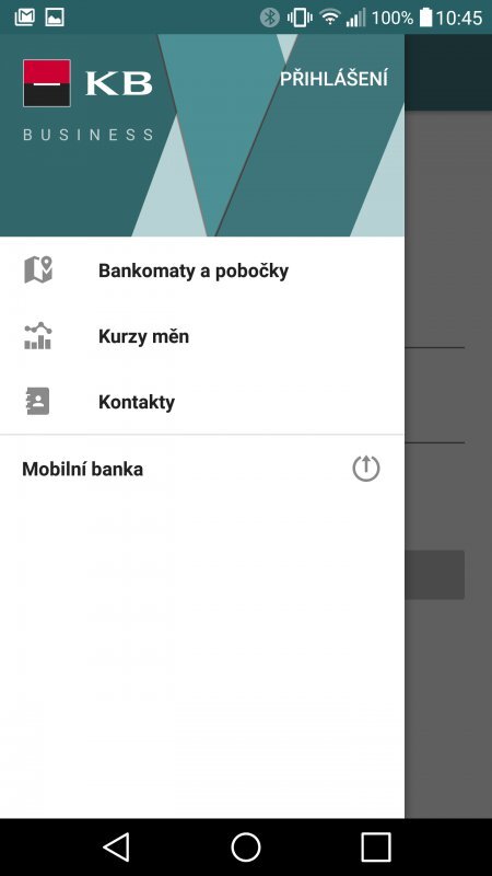 Mobilní banka Business