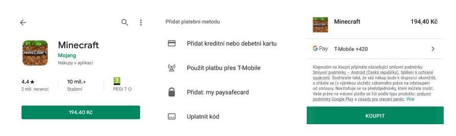 Mobilní platba