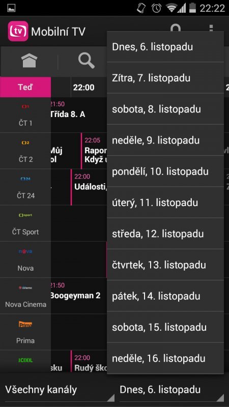 Mobilní T-Mobile TV