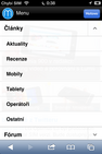 mobilní verze mobilenet.cz