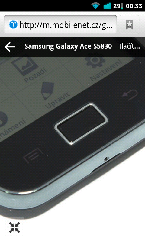 mobilní verze mobilenet.cz