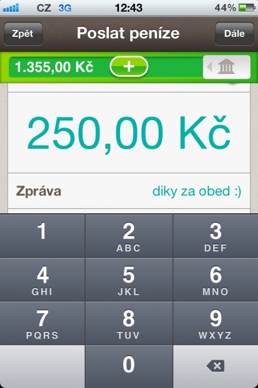 Mobito aplikace pro iOS