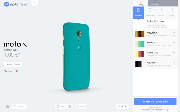 Moto Maker v Německu
