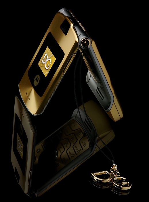 Motorazr V3i Dolce &amp; Gabbana: zlatý luxus (Aktualizováno)