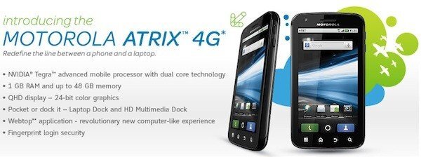 Motorola Atrix 4G