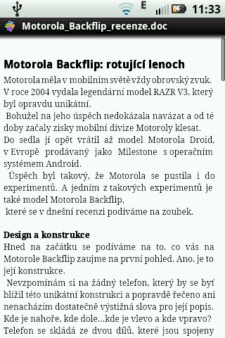 Motorola Backflip