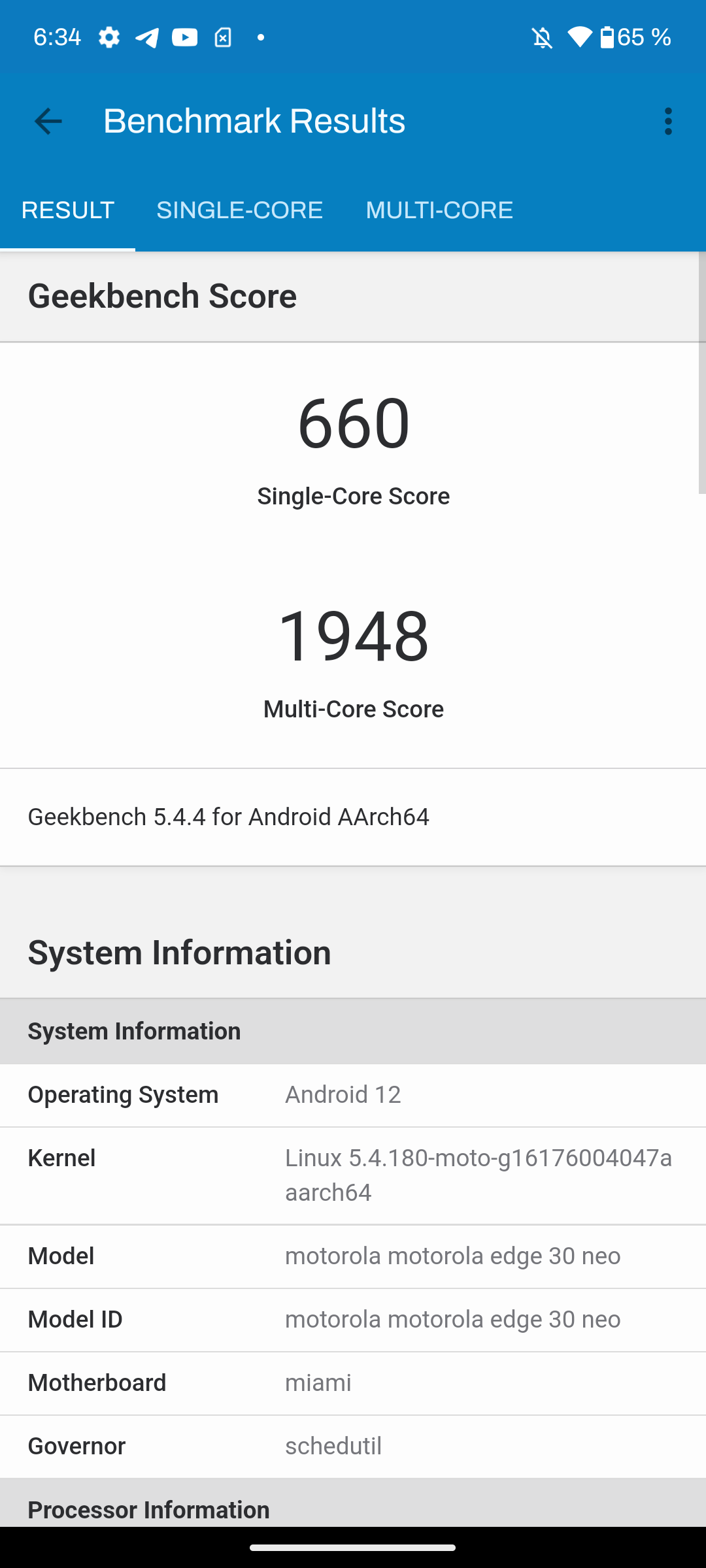Motorola Edge 30 Neo