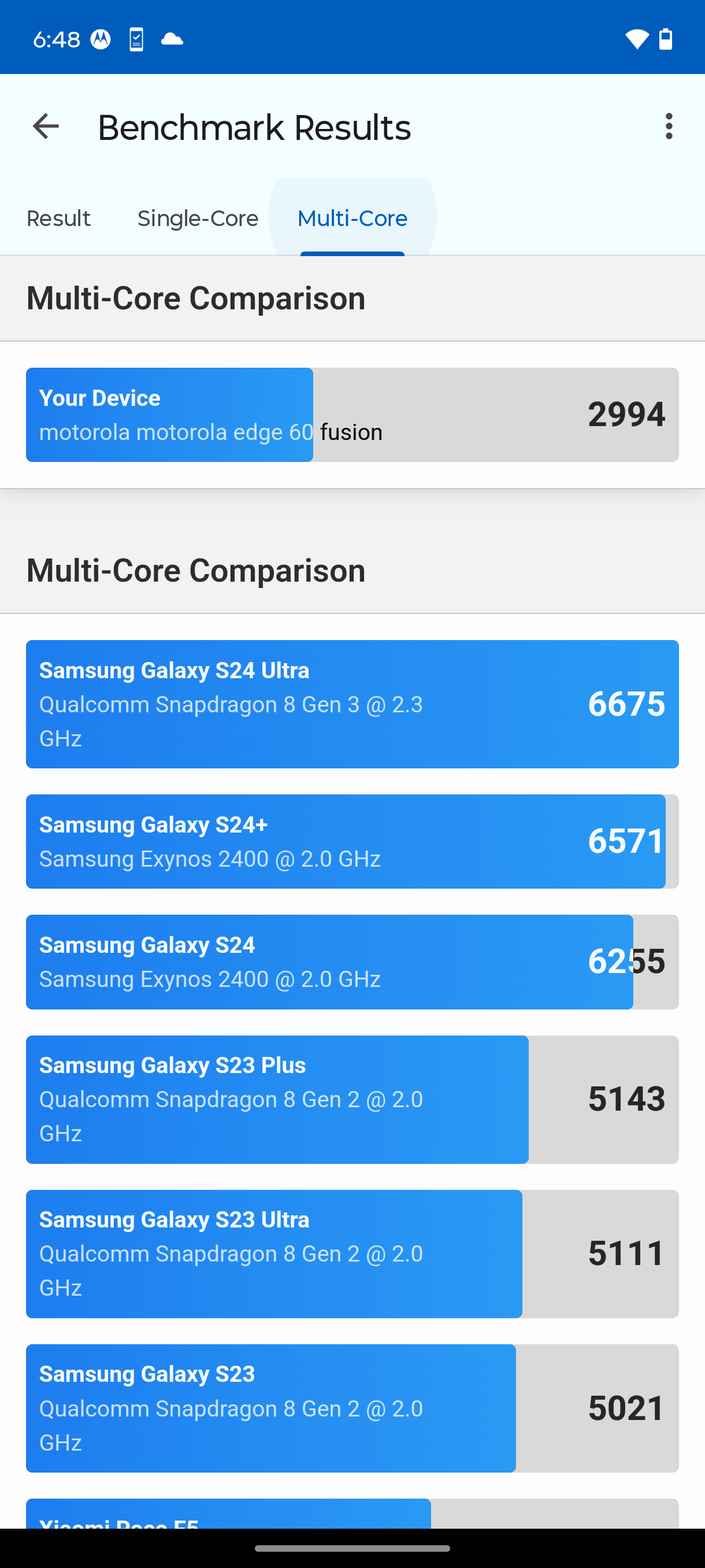 Motorola Edge 60 Fusion