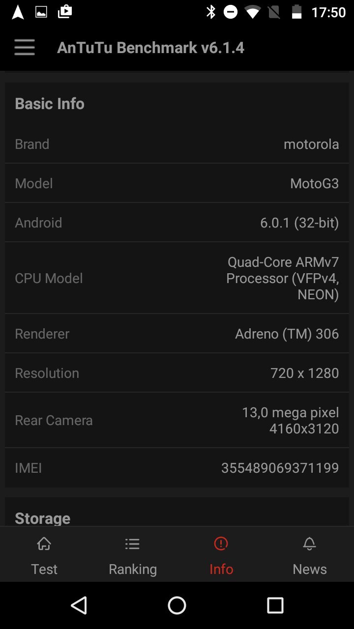 Motorola Moto G (2015)